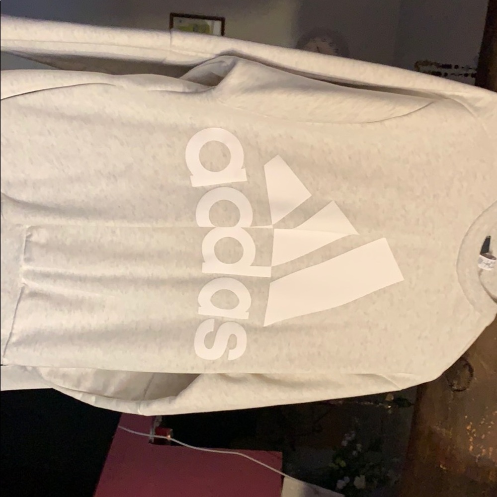 Adidas side zip sweater